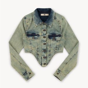 Harley Claw Denim Jacket in Oblivion